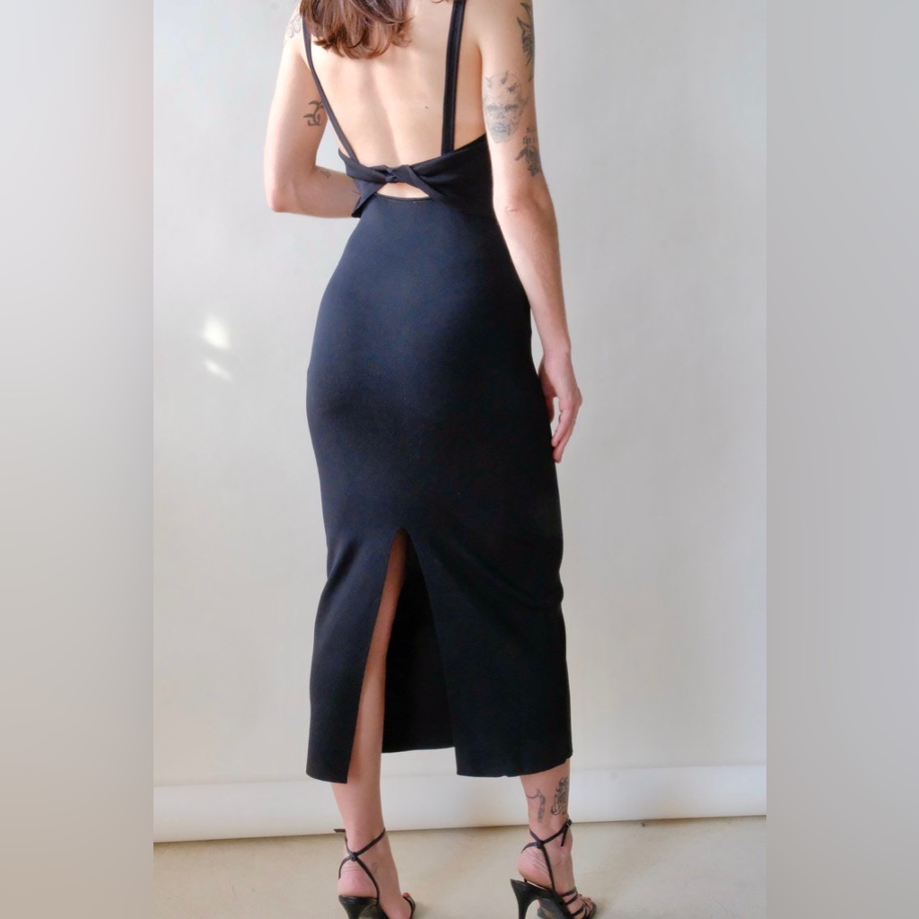 Nwt Mod Ref Iris Dress - Black Size L